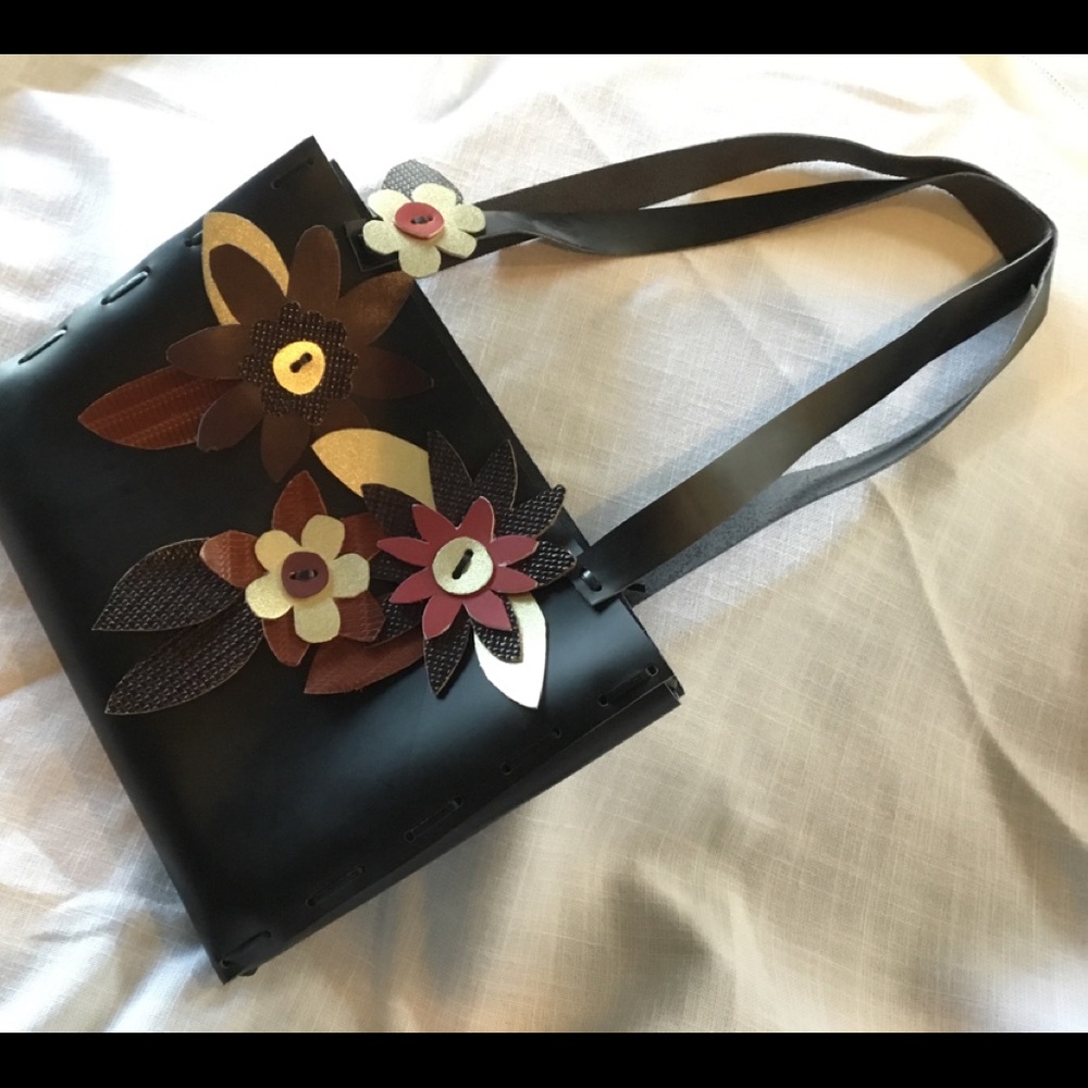 Handcrafted Leather Bag One of a Kind!